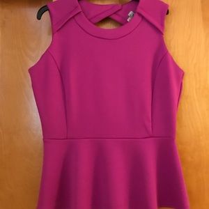 Peplum shirt